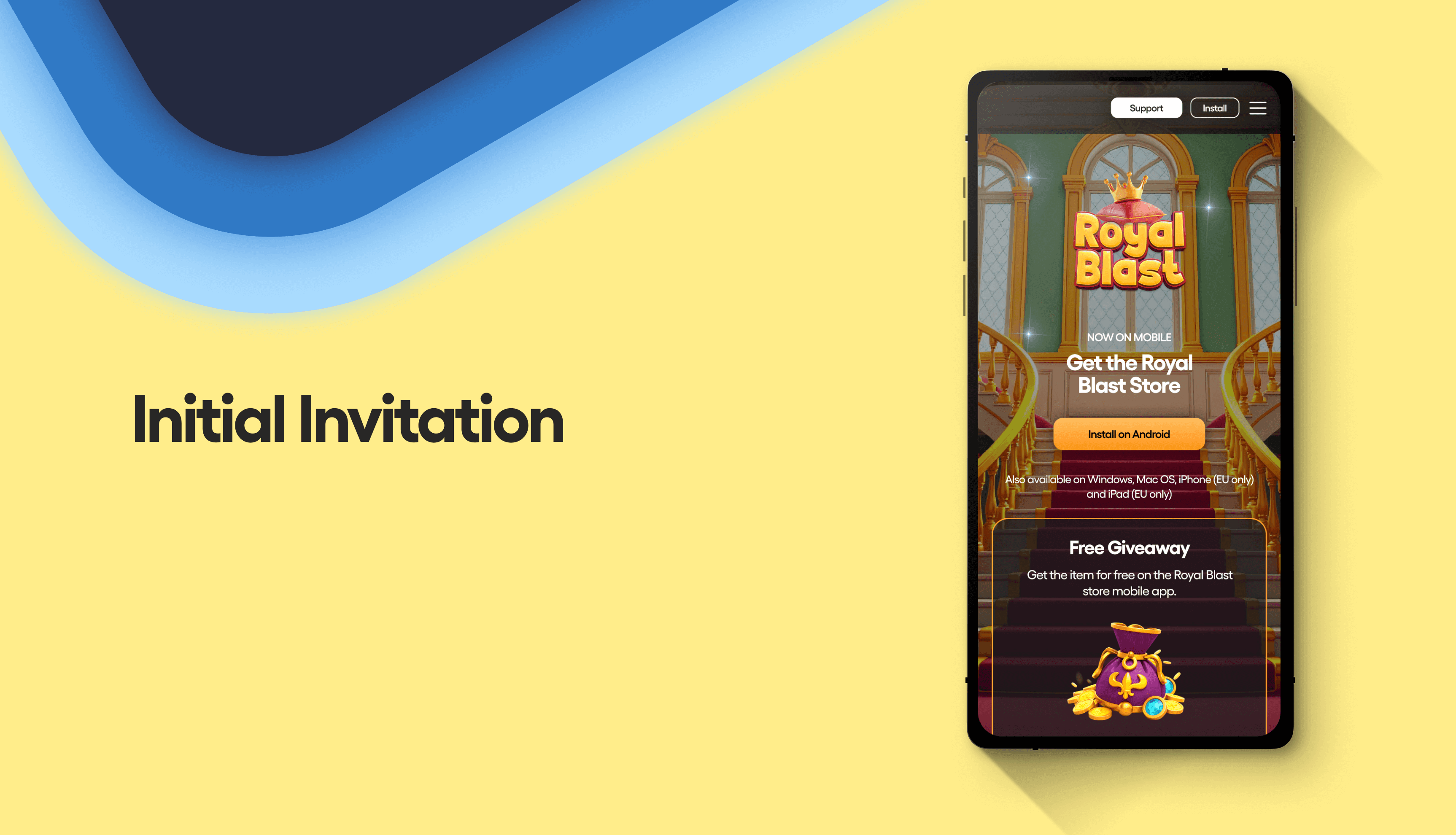 Initial invitation flow for AppDirect