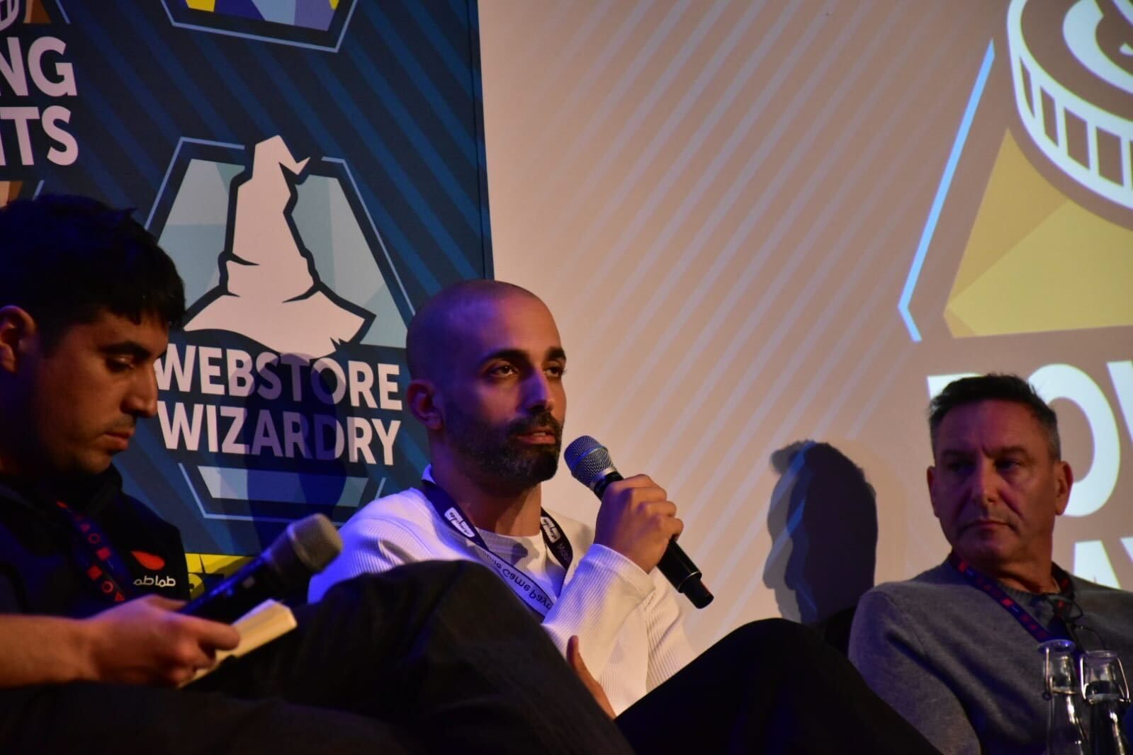 Maor Sason speaking on the DTC Strategies panel at PGC London 2025.